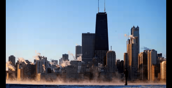 Is Chicago sinking?