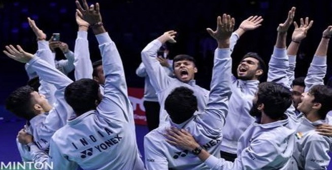 India Creates History By Winning Thomas Cup 